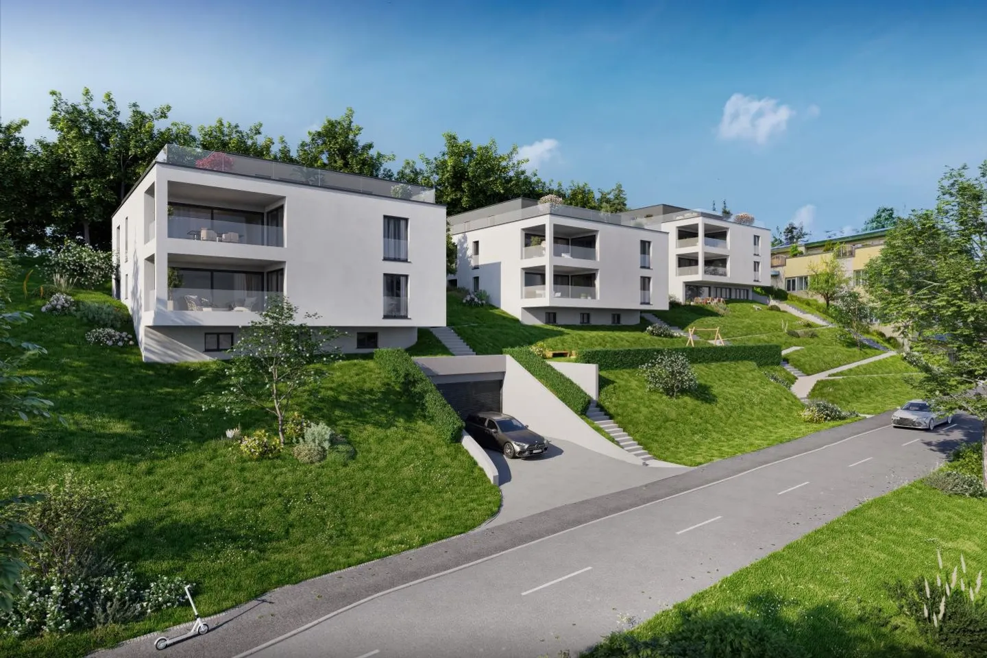 Nuovo progetto di costruzione "Drei Halden" - Appartamento di 4,5 stanze al piano terra - Foto 8 di 9
