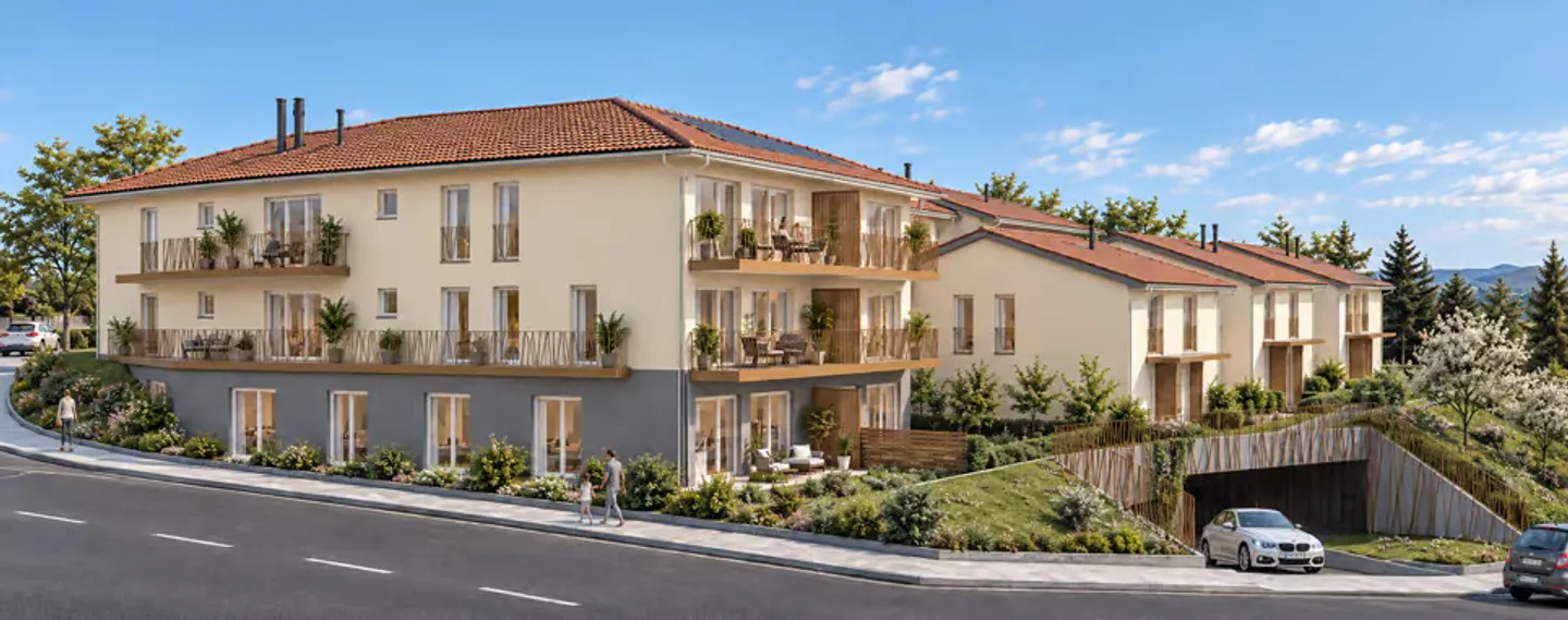 3 new individual villas in Vauderens - just steps from the CFF train station - Photo 2 of 5