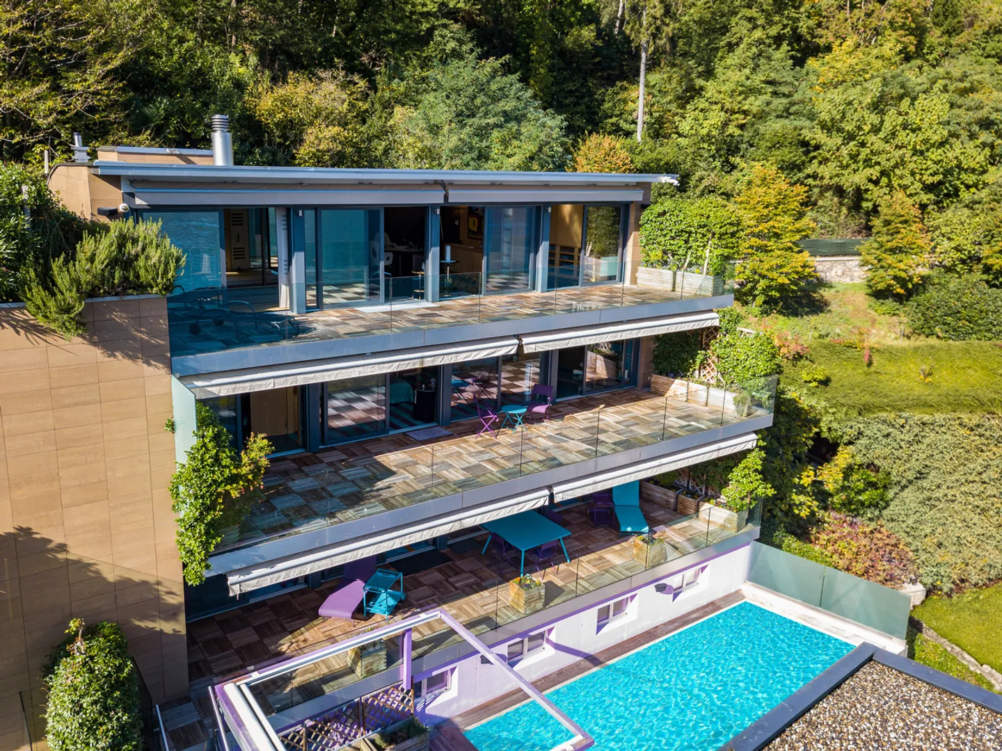 Triplex-Penthouse mit Privatpool und atemberaubendem Blick - Foto 3 von 12