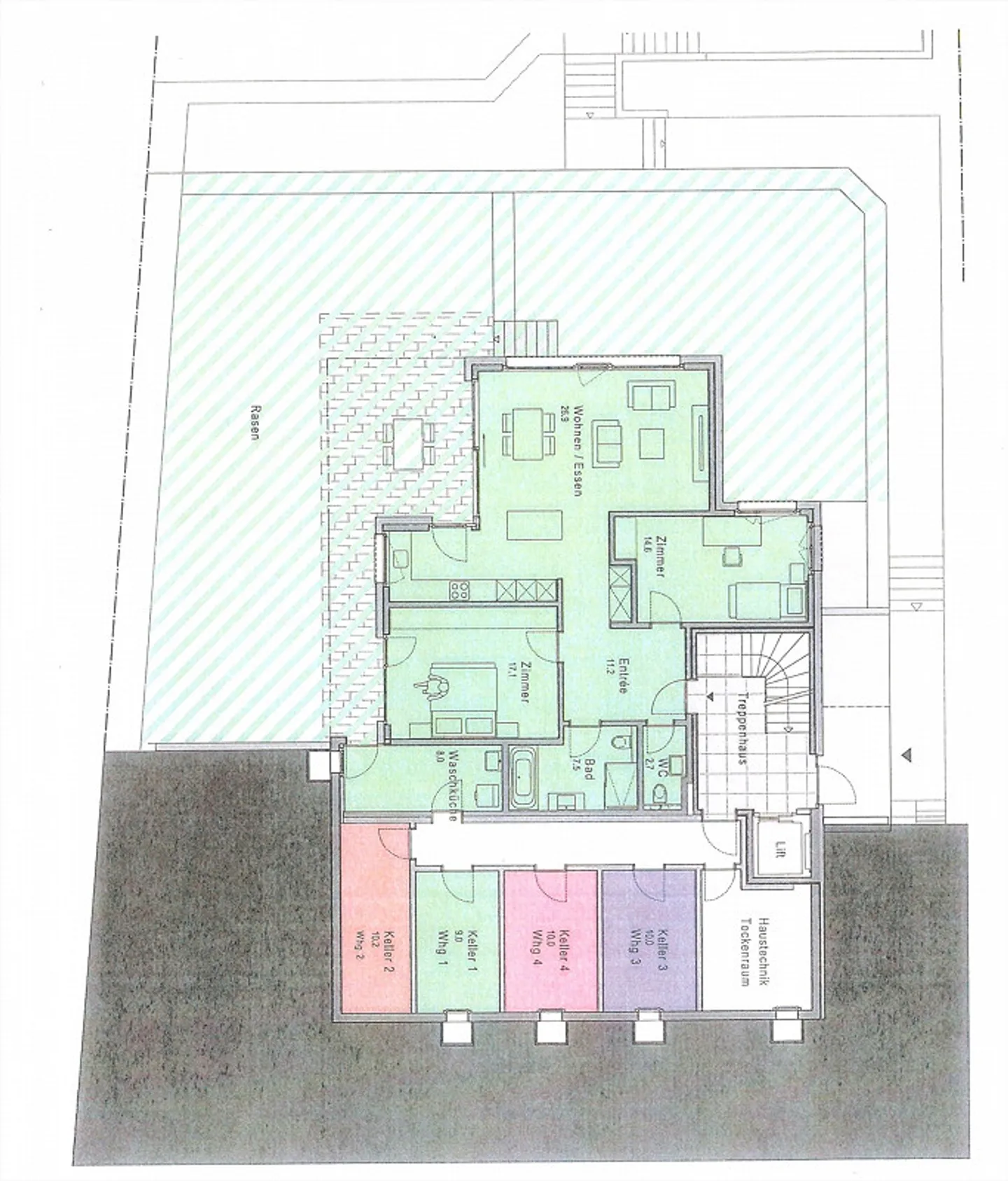 Appartamento al piano terra 3 1/2 stanze - Foto 11 di 11