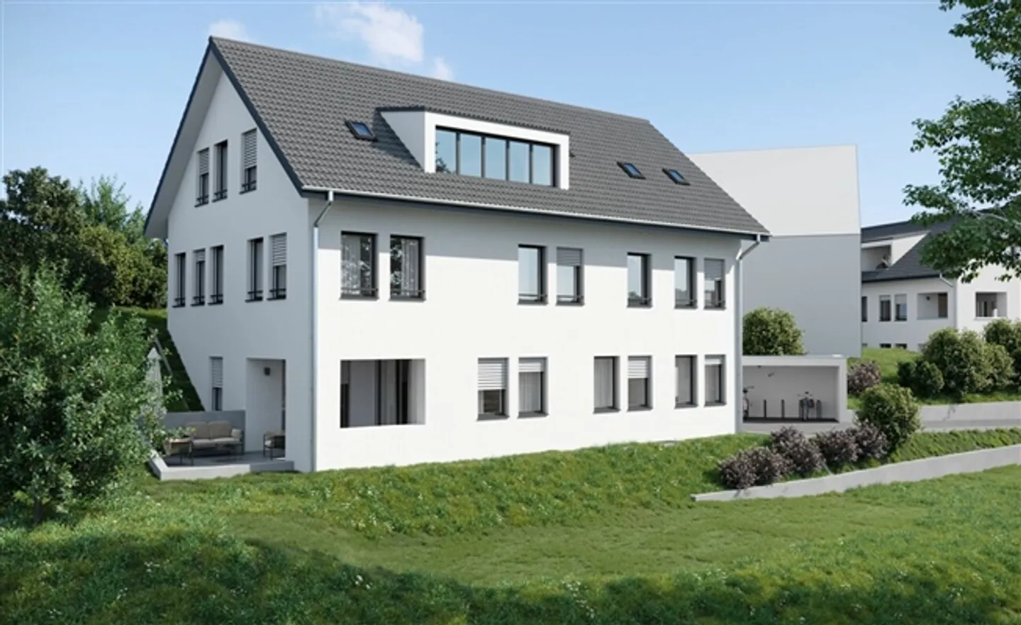 «MODERNER NEUBAU MIT WOHLFÜHLATMOSPHÄRE» - Foto 1 von 6