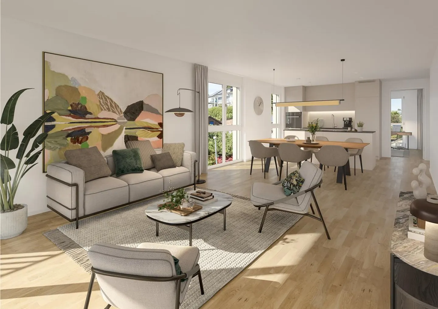 Moderne Wohnungen mit Aussicht - Foto 3 von 6