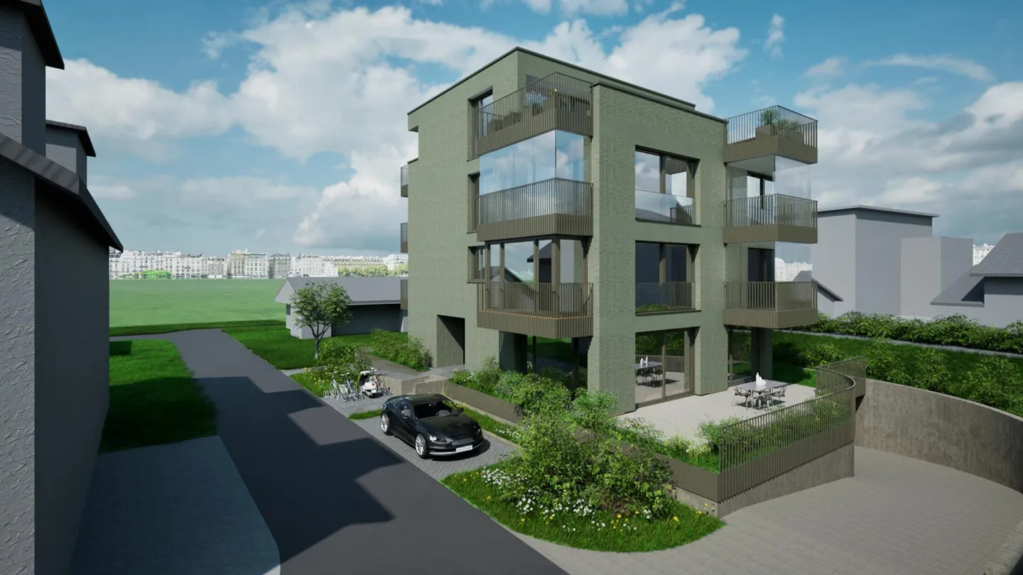 Newly built garden apartment with generous outdoor space in a central location - Photo 1 of 2