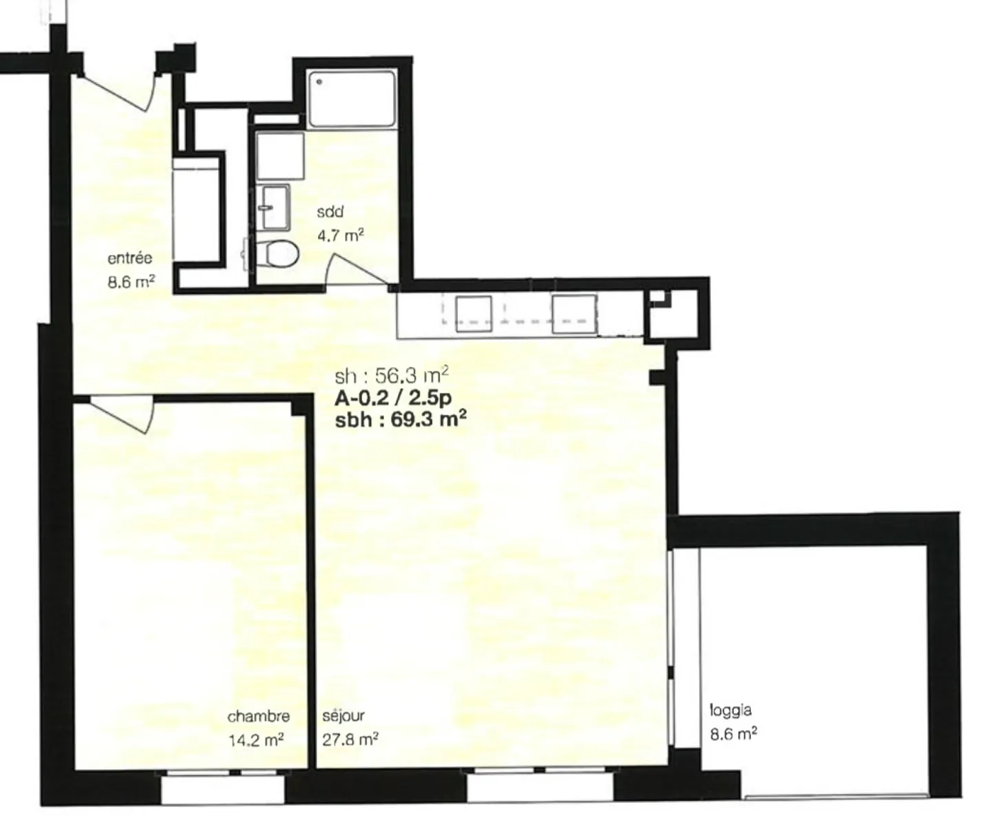 Year-round rental: new apartment in the heart of the village of Montana - Photo 3 of 4