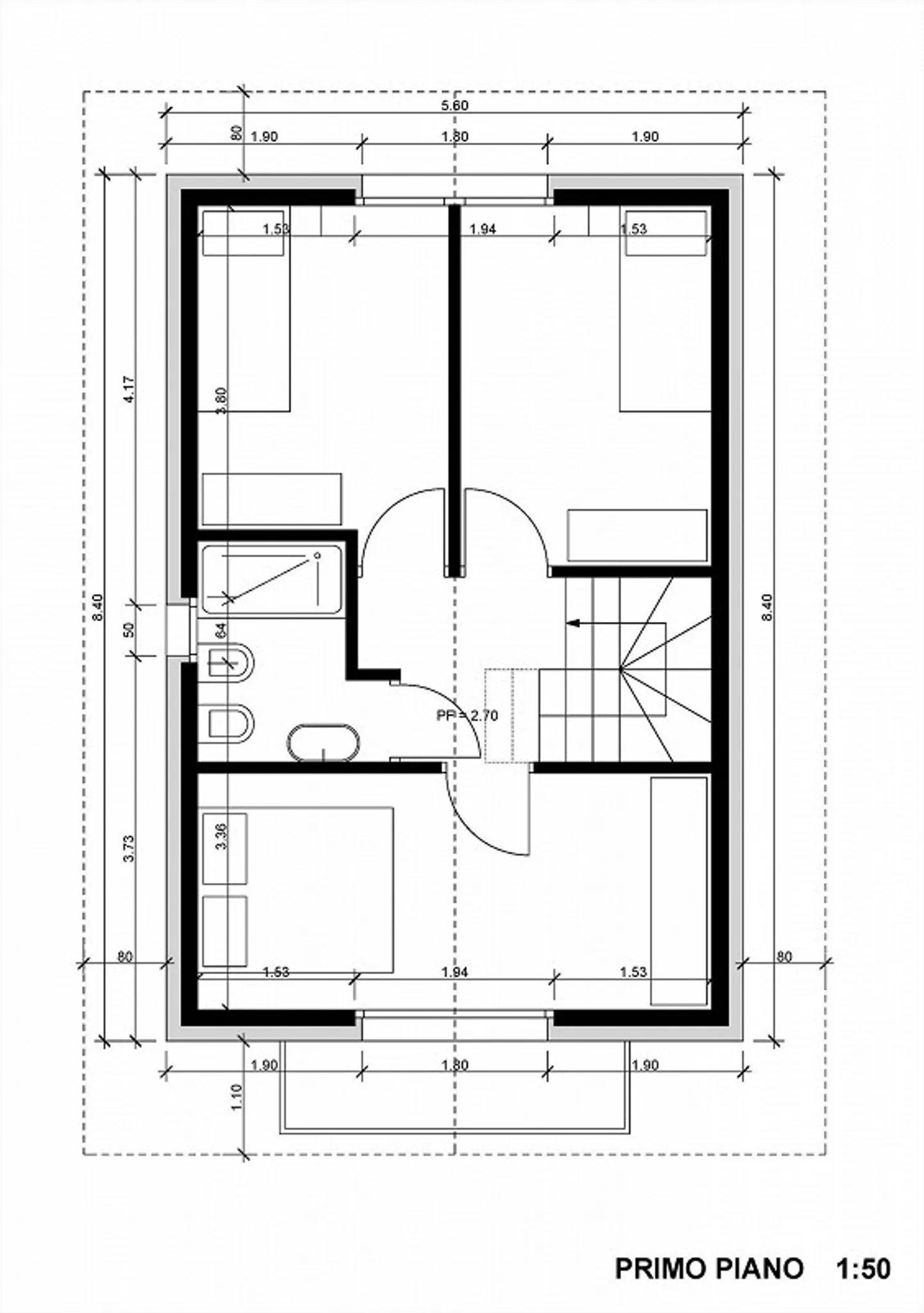 Neue Villa mit Garten in ruhiger Lage - Foto 9 von 11