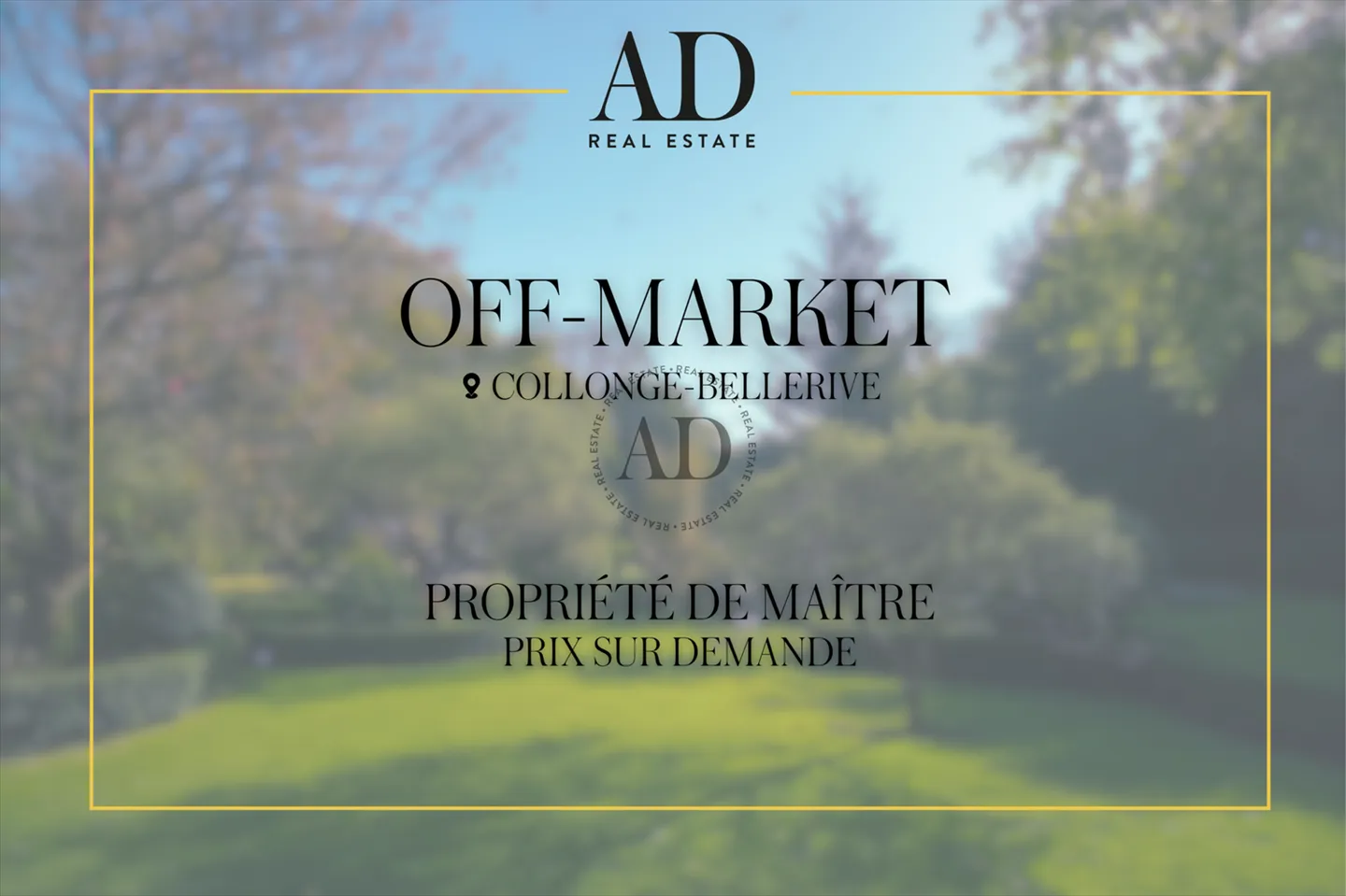 Propriété majestueuse - Photo 1 sur 1