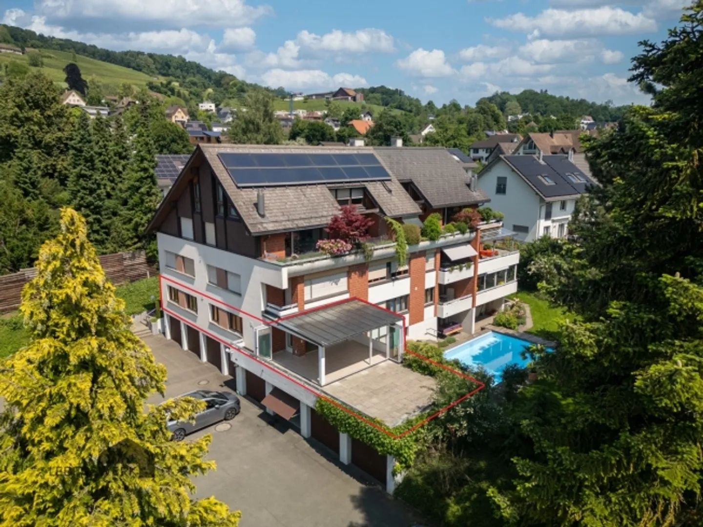 Per gli amanti della piscina Appartamento 4.5 stanze con giardino d'inverno e terrazza, Weinfelden TG - Foto 2 di 9