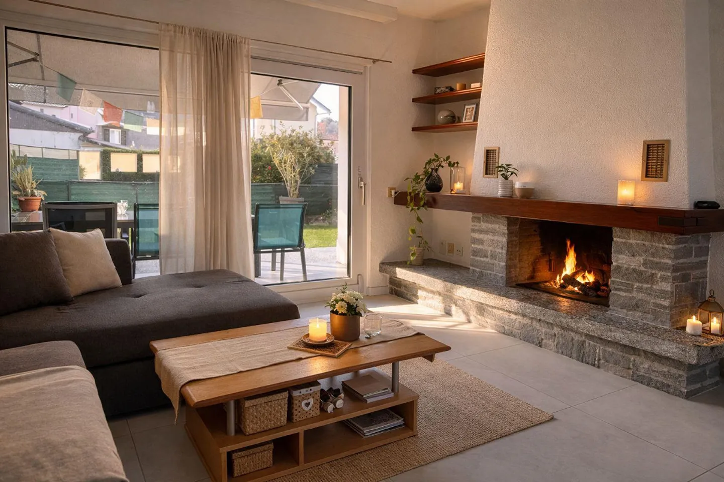 Casa gemella con charme, luce e giardino | Doppelhaushälfte mit Cha... - Photo 6 sur 21