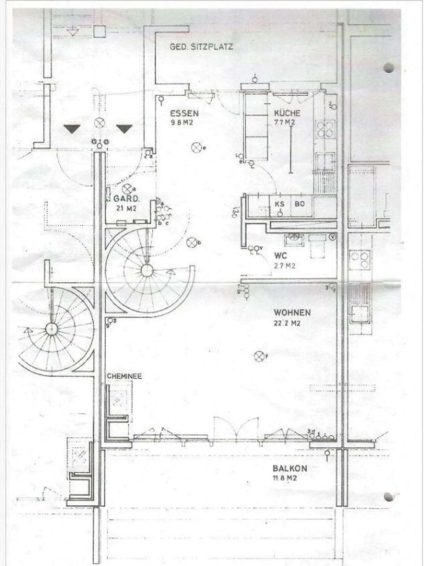 Maisonette apartment with two gardens and glazed terrace - Photo 14 of 15