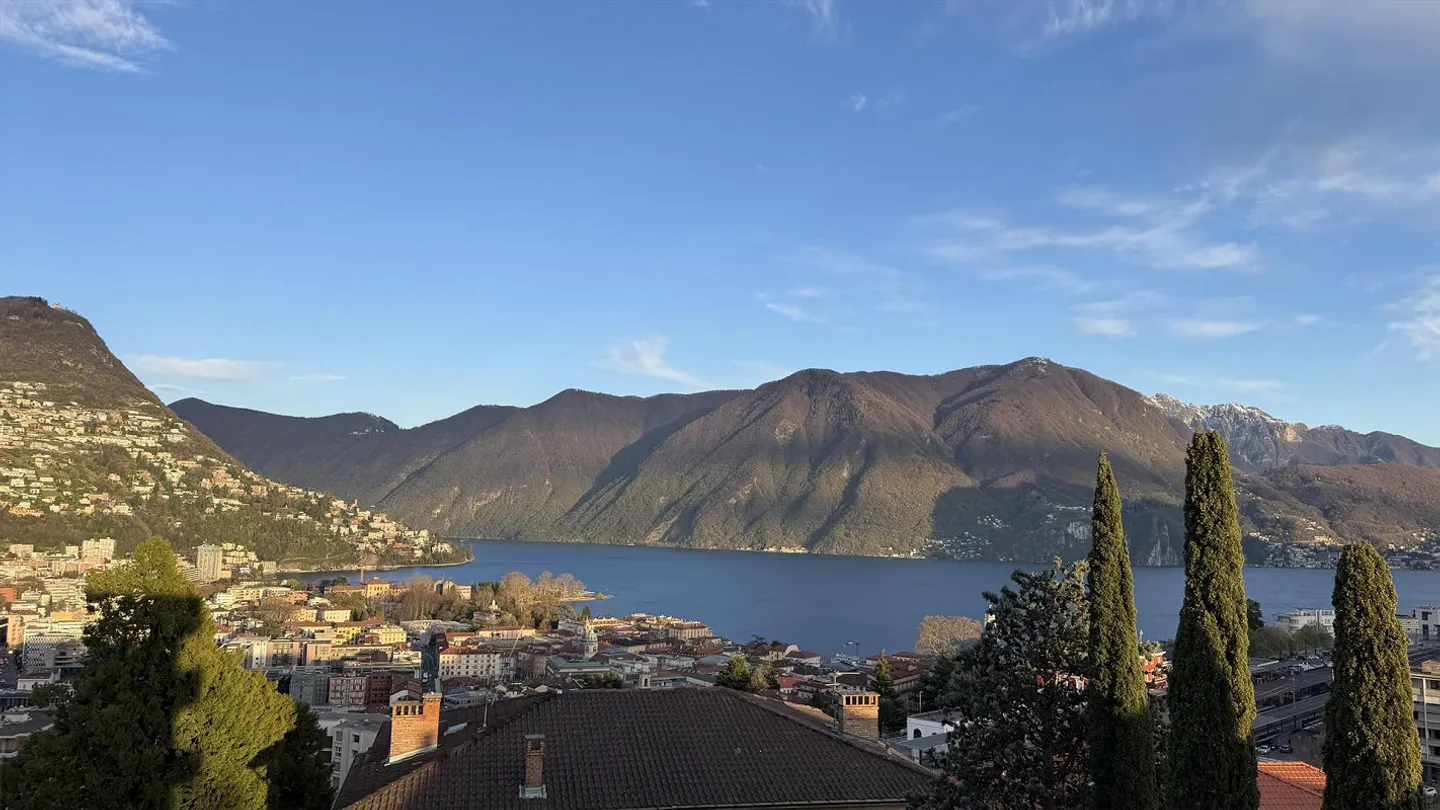 Attika- Loft-Feeling mit Panoramablick über Lugano - Foto 10 von 16