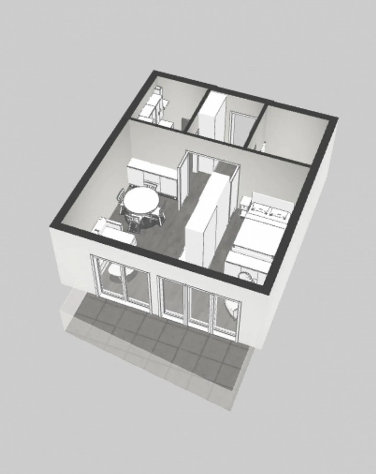 Attika- Loft-Feeling mit Panoramablick über Lugano - Foto 14 von 16