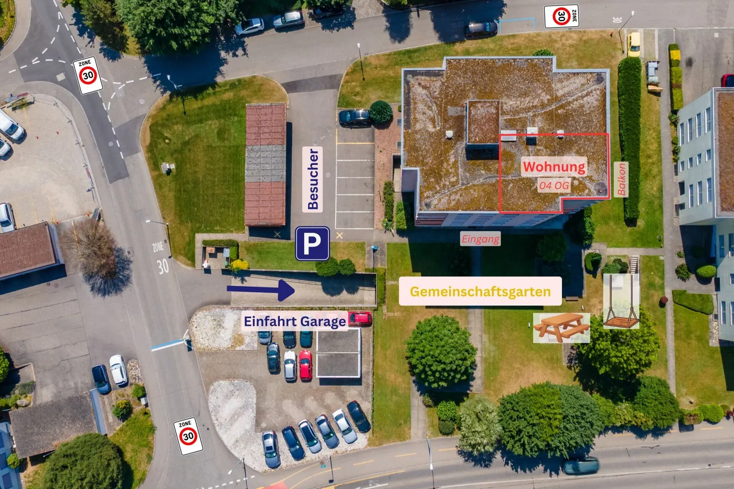 Prezzo Top | Appartamento 3.5 locali con vista, ascensore e posto auto - Foto 3 di 15