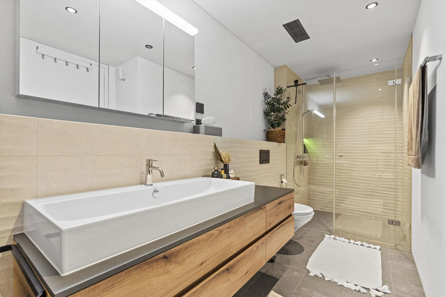 At the end of a cul-de-sac, elevated and quiet with a view over the Linth plain - Photo 10 of 14