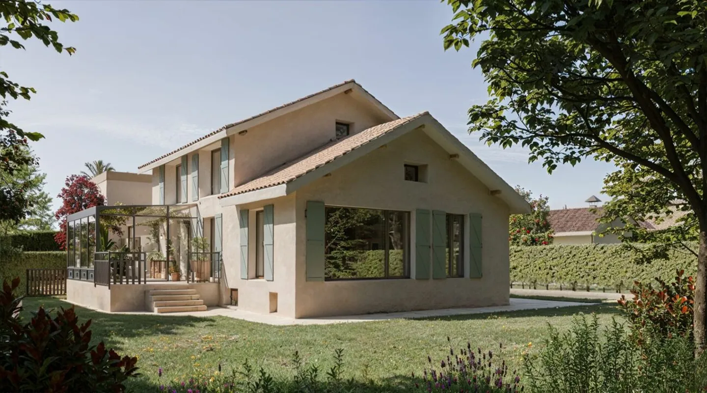 Villa contemporaine avec jardin - Photo 1 sur 7