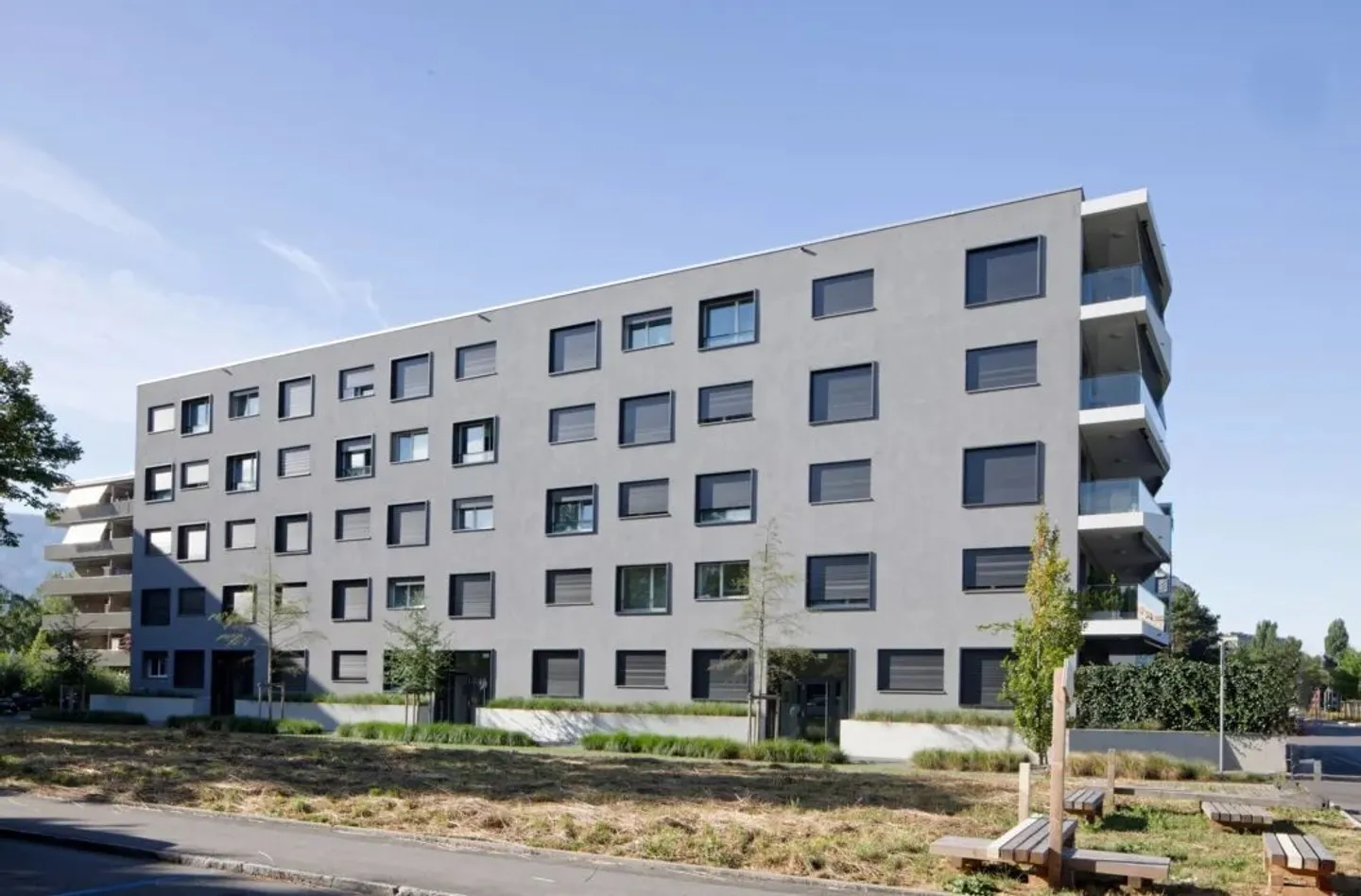 Sehr schöne 4-Zimmer-Wohnung in einem neuen Gebäude in Lancy (/! HM-Bedingungen) - Foto 6 von 8