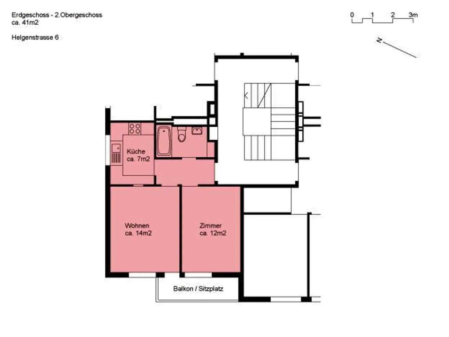 Charmante 2-Zimmerwohnung - Foto 9 von 9