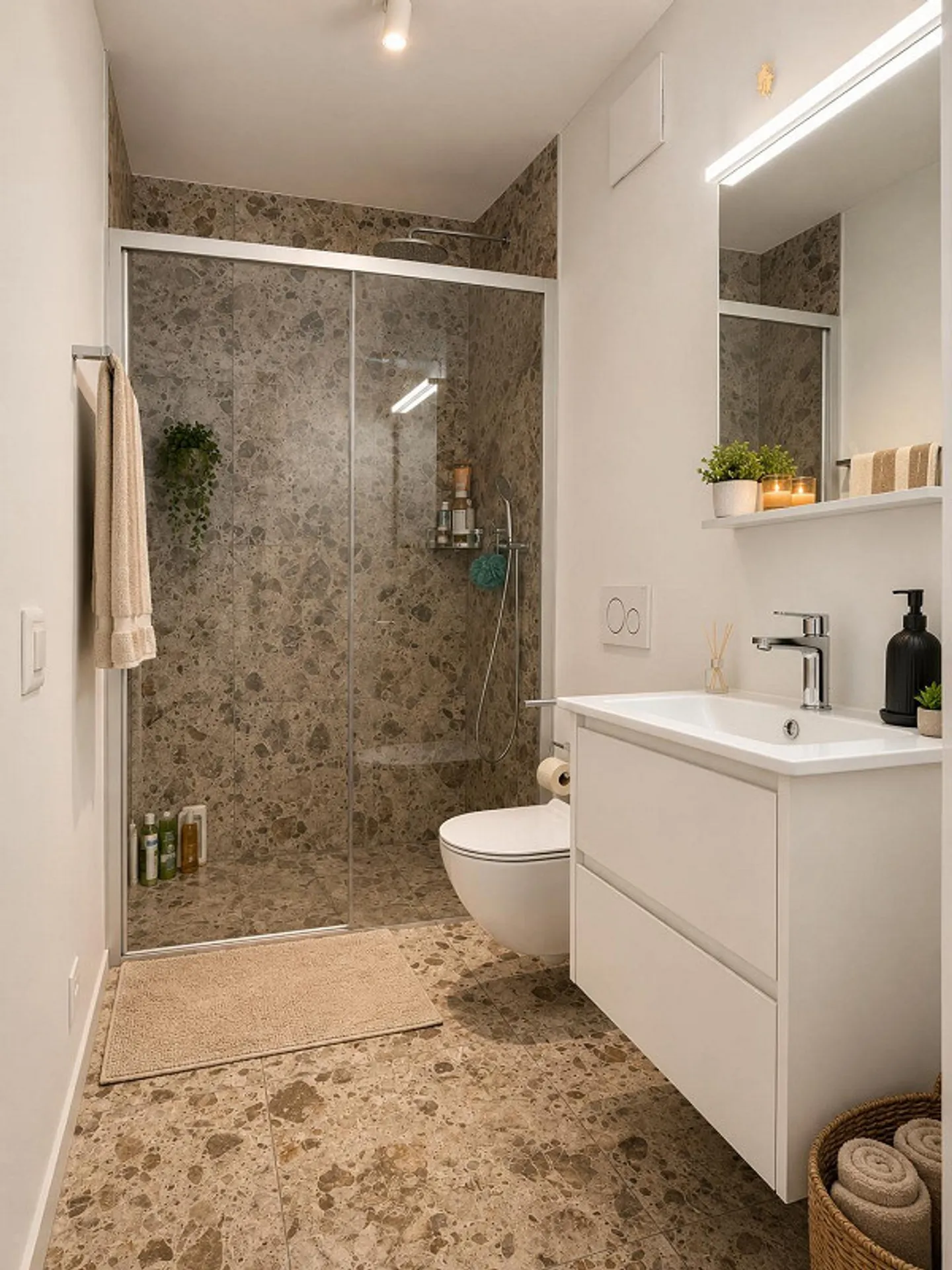Appartement avec 2,5 pièces et terrasse - Lumino (TI) - Photo 6 sur 9