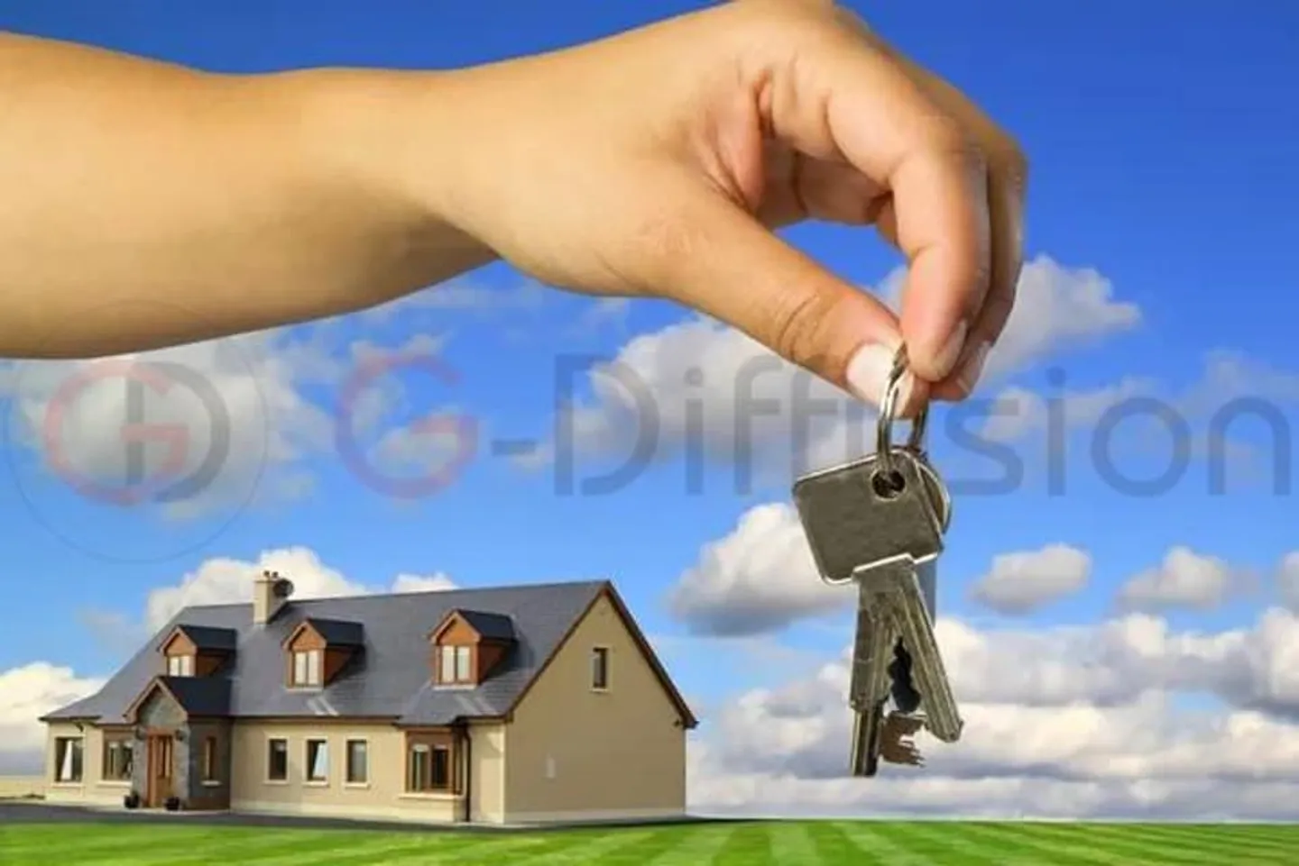 Einzelne Immobilie mit großem Garten - Foto 1 von 1