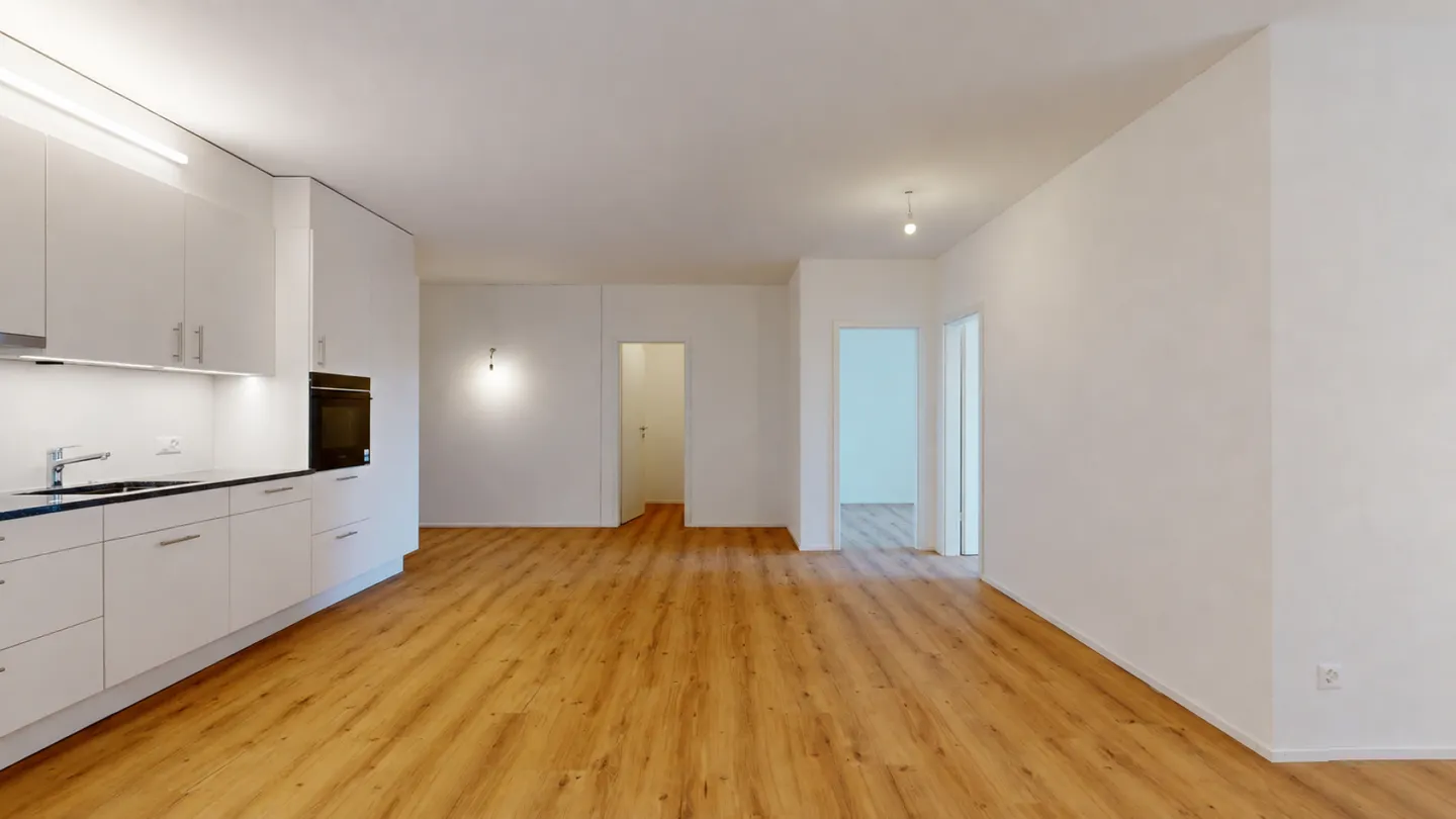 First occupancy after renovation - spacious 3.5-room apartment with open living concept - Photo 8 of 16