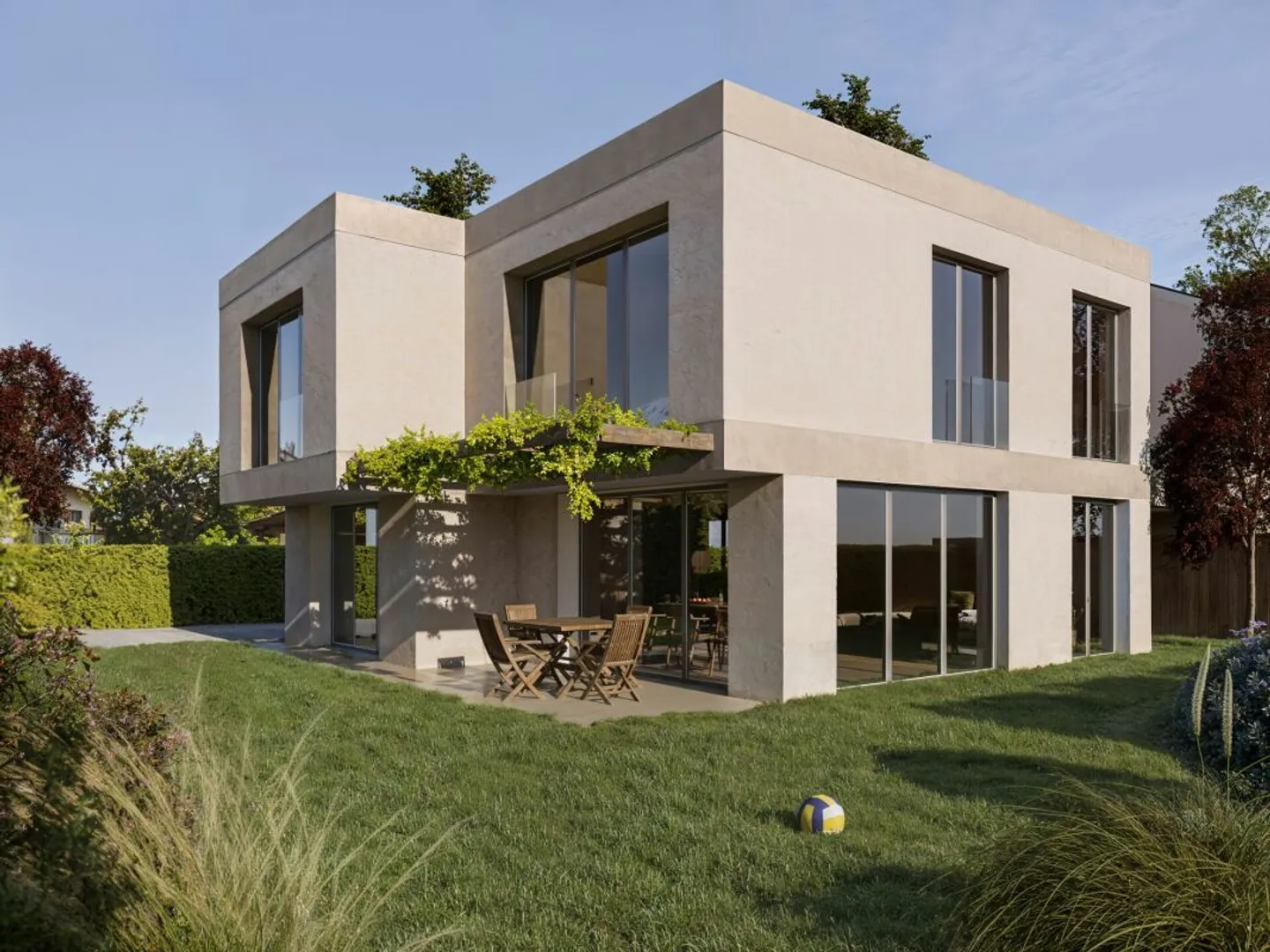 Villa contemporaine à Thônex - Photo 1 sur 5