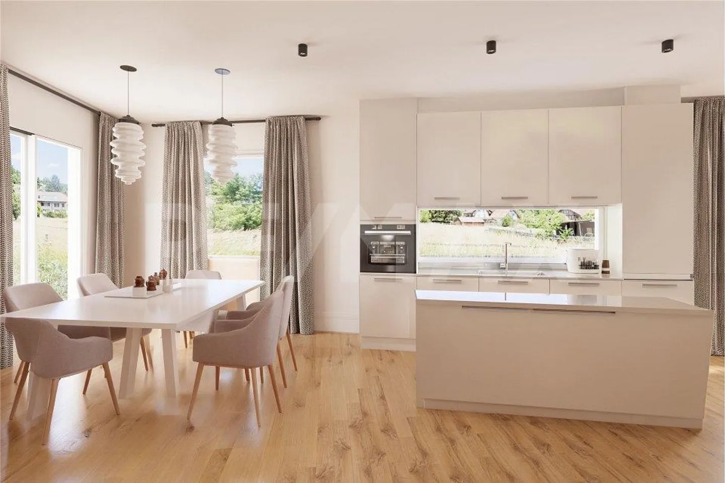 4 modern row houses in new construction - attractive, quiet and ... - Photo 1 of 7