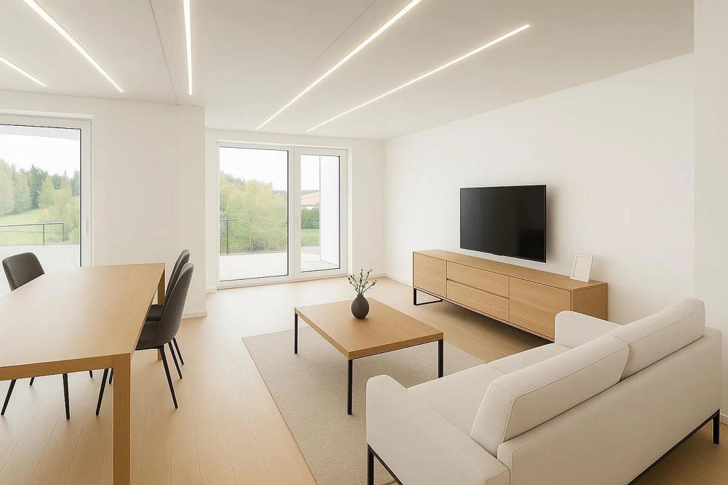 First occupancy large 2.5 / 3.5 / 4.5 room apartments - Photo 5 of 16