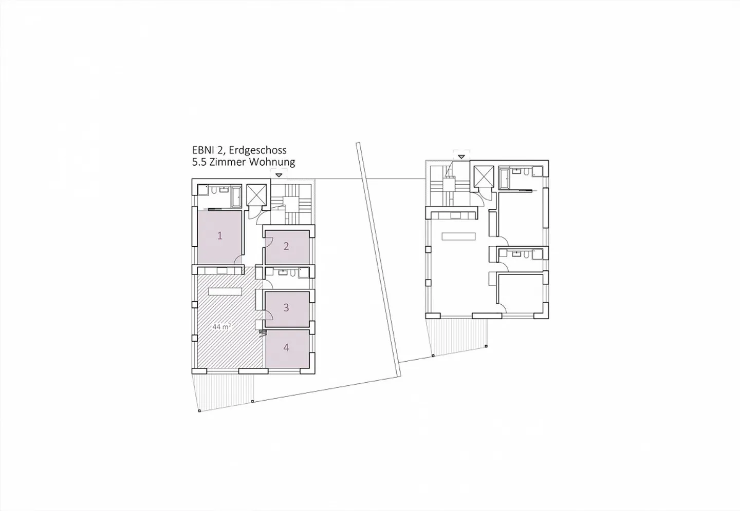 5.5 Zimmer Wohnung - Foto 9 von 11