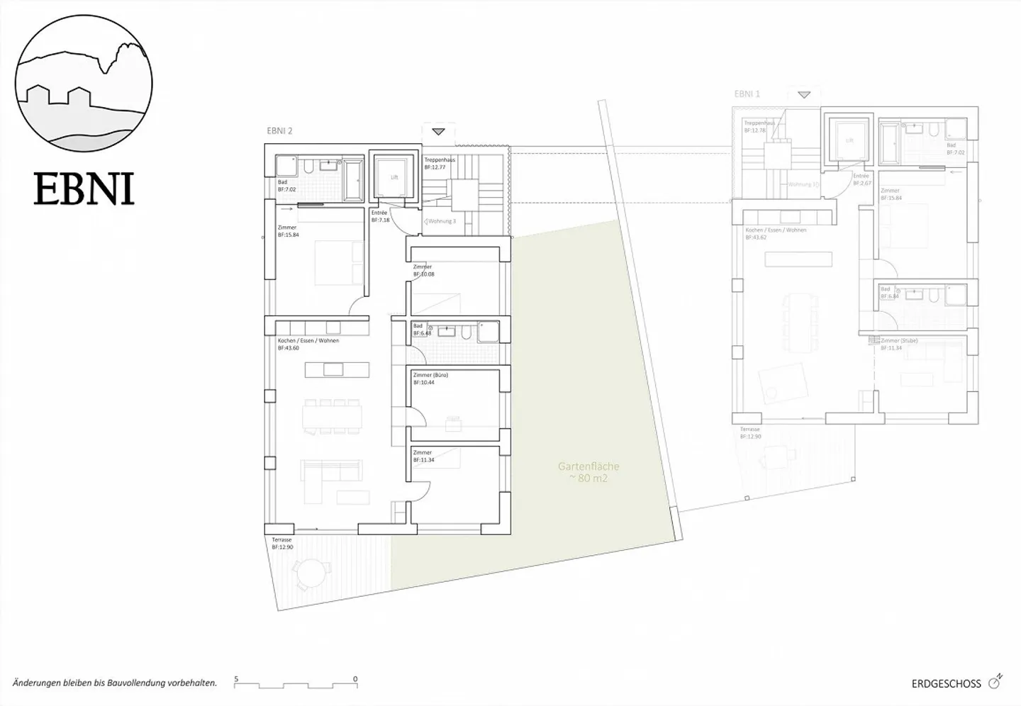 5.5 Zimmer Wohnung - Foto 11 von 11