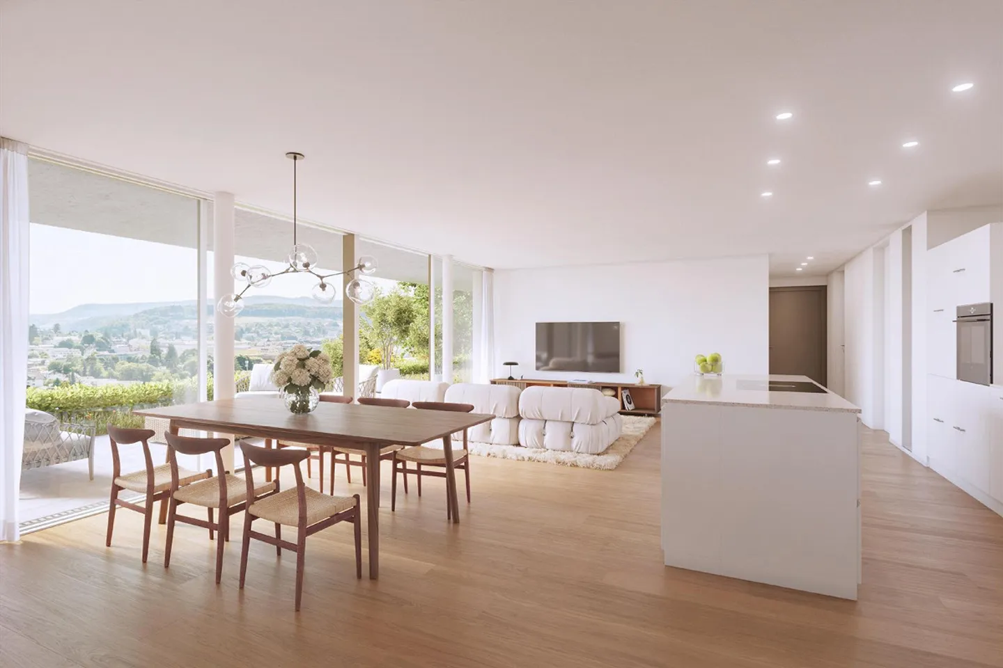 Garden apartment with panoramic view & quality of life - Photo 1 of 5