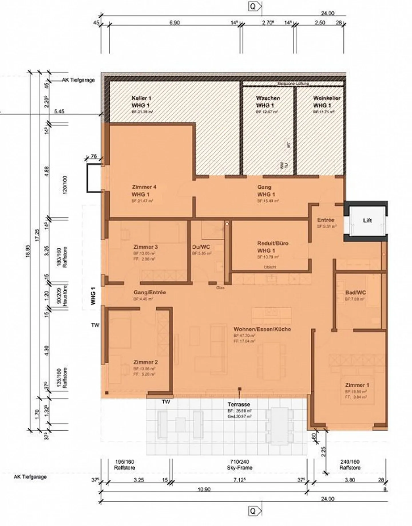 Garden apartment with panoramic view & quality of life - Photo 4 of 5