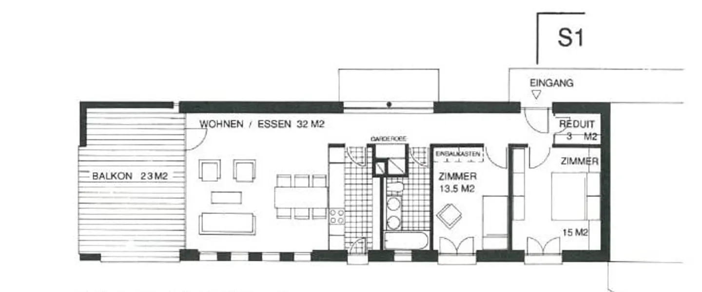 Bright 3.5-room apartment with large balcony - Photo 9 of 9