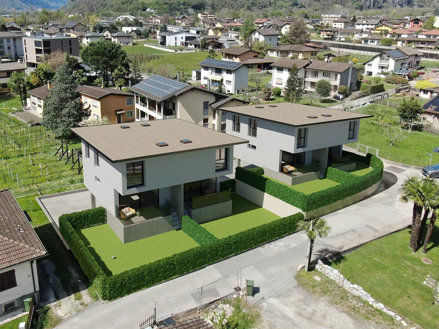 Duplex Contemporaneo a Biasca - Foto 1 di 3