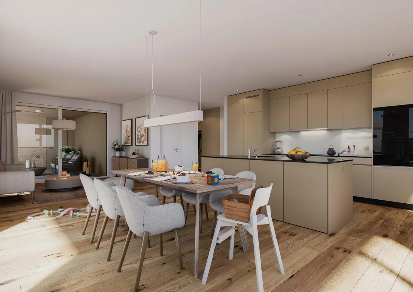 Bellissimo appartamento nuovo a Rain - Foto 2 di 7