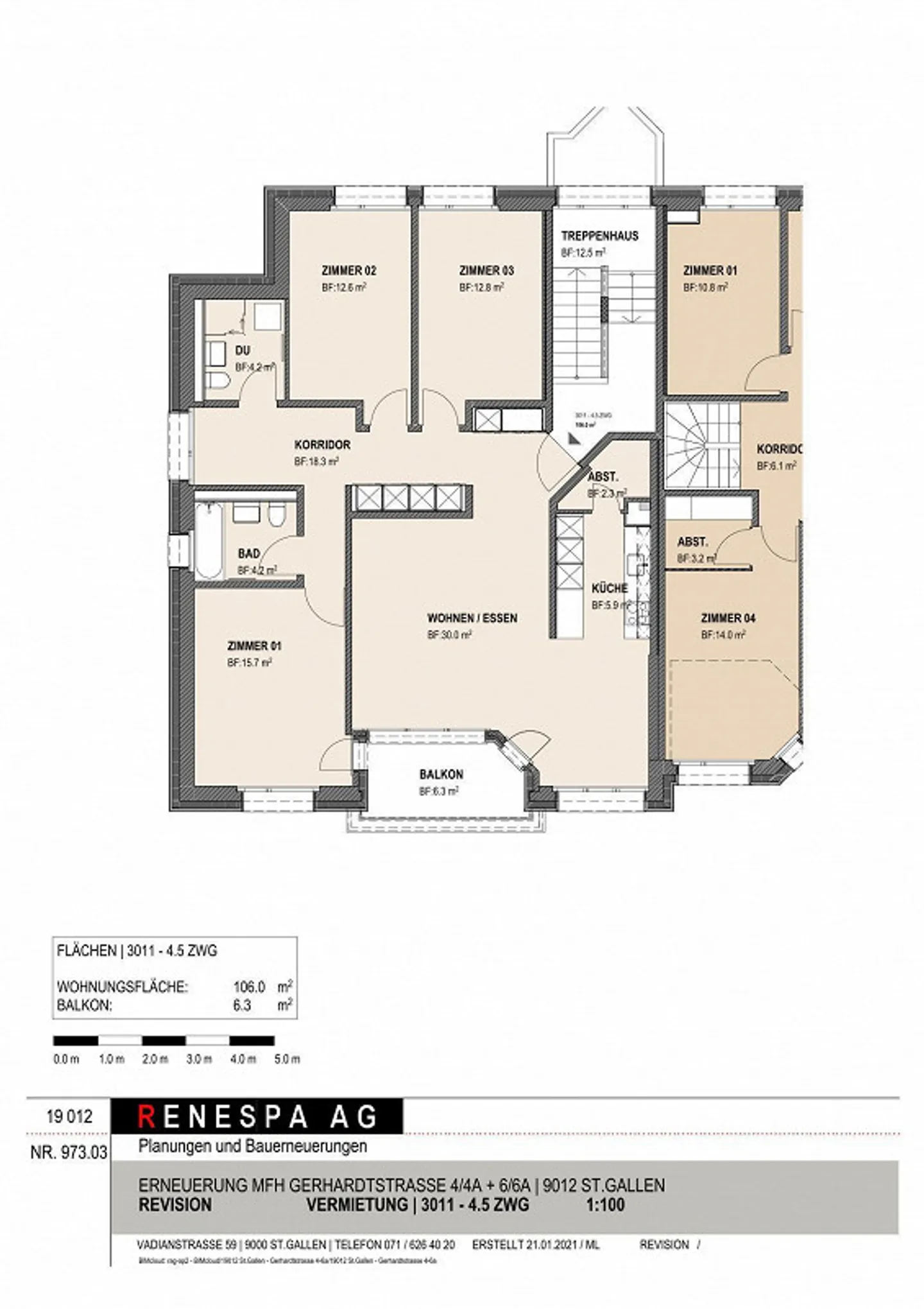Moderno - adatto alle famiglie - nel Riethüsli - Foto 12 di 12