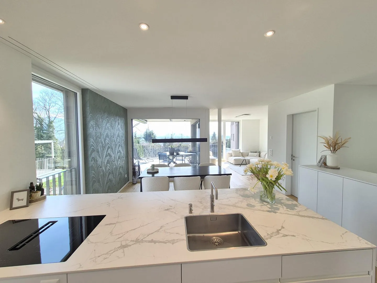 Maison jumelée familiale avec vue dégagée - Photo 1 sur 12