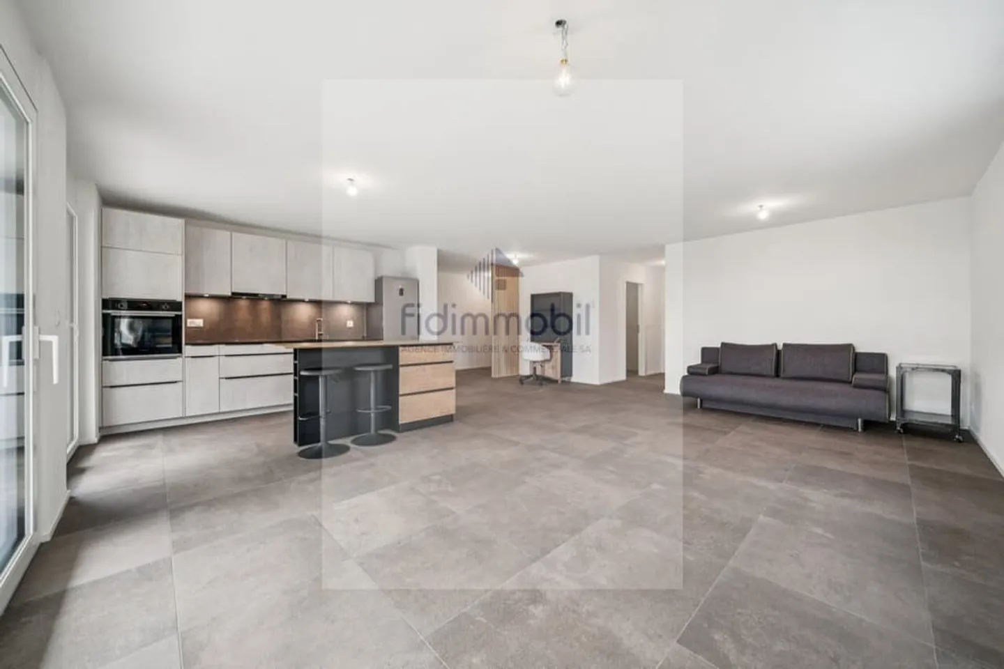 Luxuriöse 3,5-Zimmer-Wohnung zur Miete in St-Aubin - Foto 4 von 11