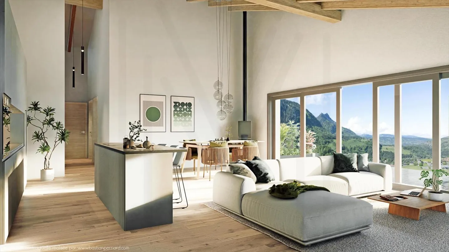 Magnificent penthouse apartment 5.5 rooms with exceptional view!!! - Photo 1 of 8