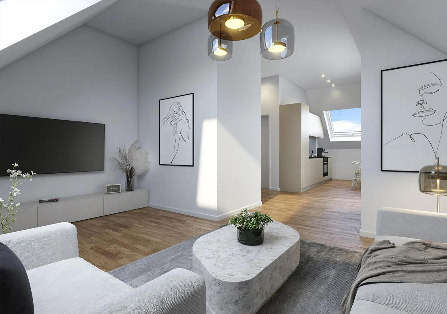 New construction project – 2.5 room apartment for rent - Photo 6 of 7