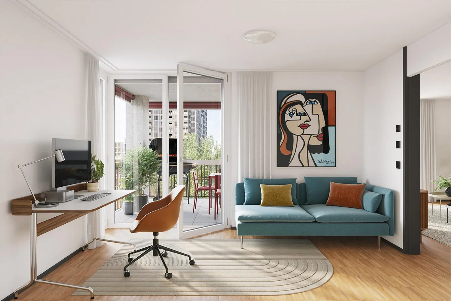 Appartement 3 1/2 pièces - Scala Vivre Urbain Naturellement - Photo 4 sur 5