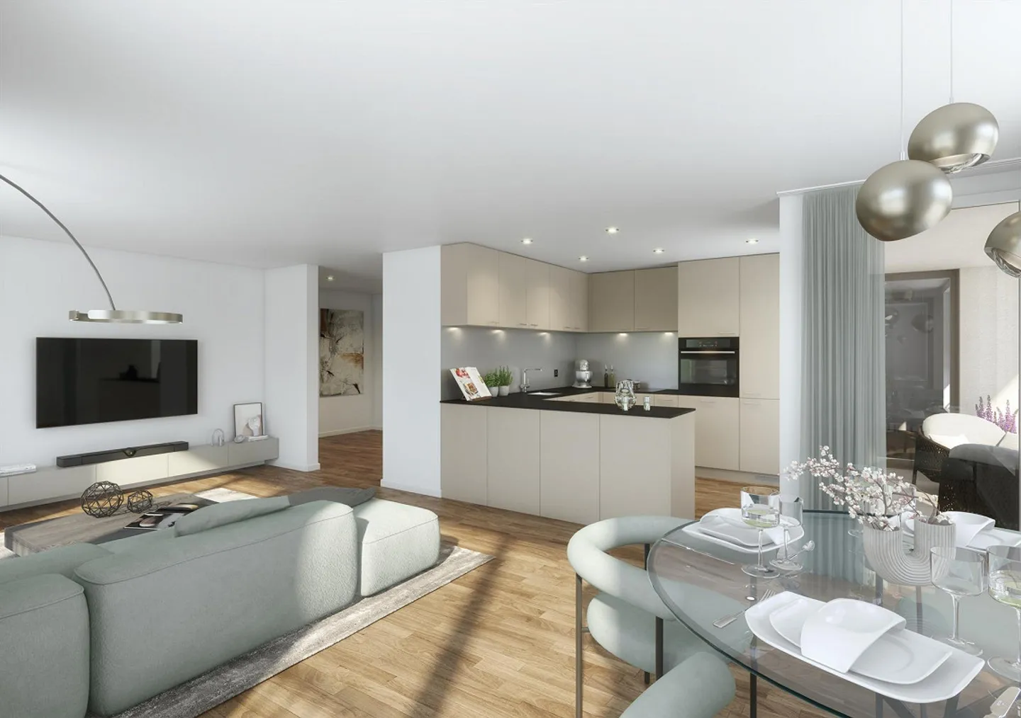 Projet de construction – Appartement/studio 1.5 pièces à louer - Photo 6 sur 7