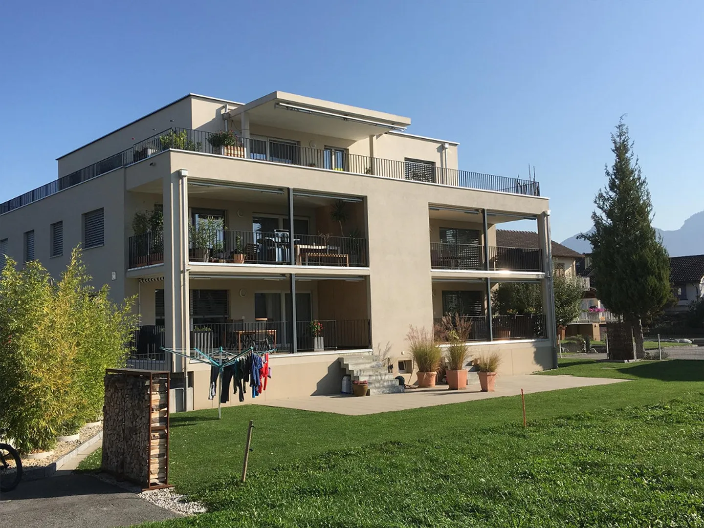 sonnige 4 1/2 Zimmer Wohnung - Foto 1 von 8