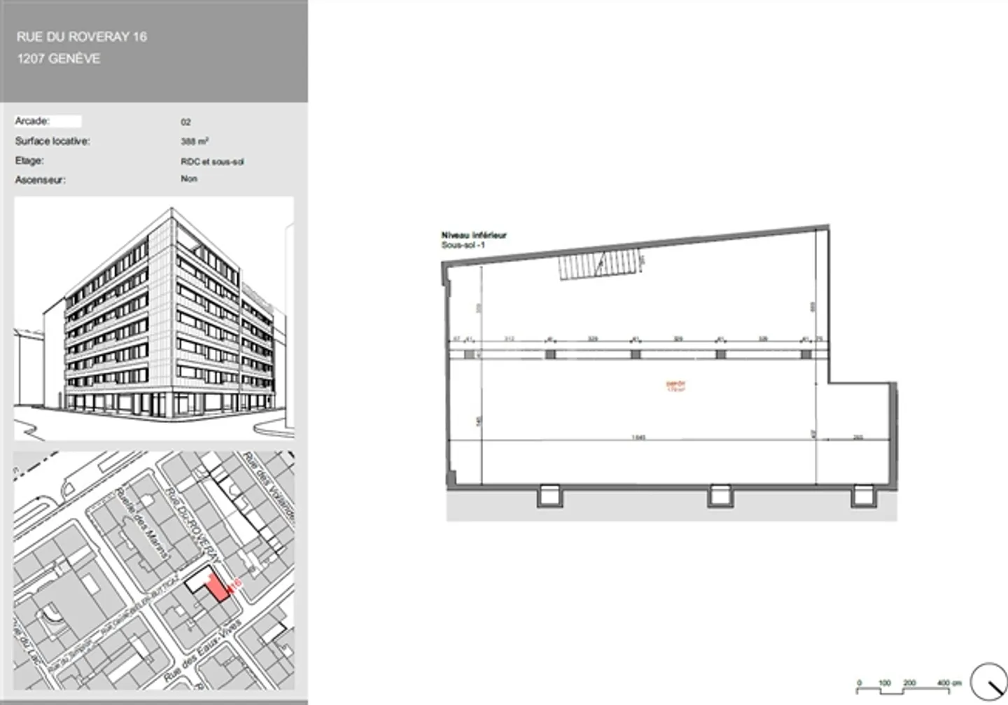 Passage d'environ 388 m², dont 179 m² au sous-sol - Photo 5 sur 5