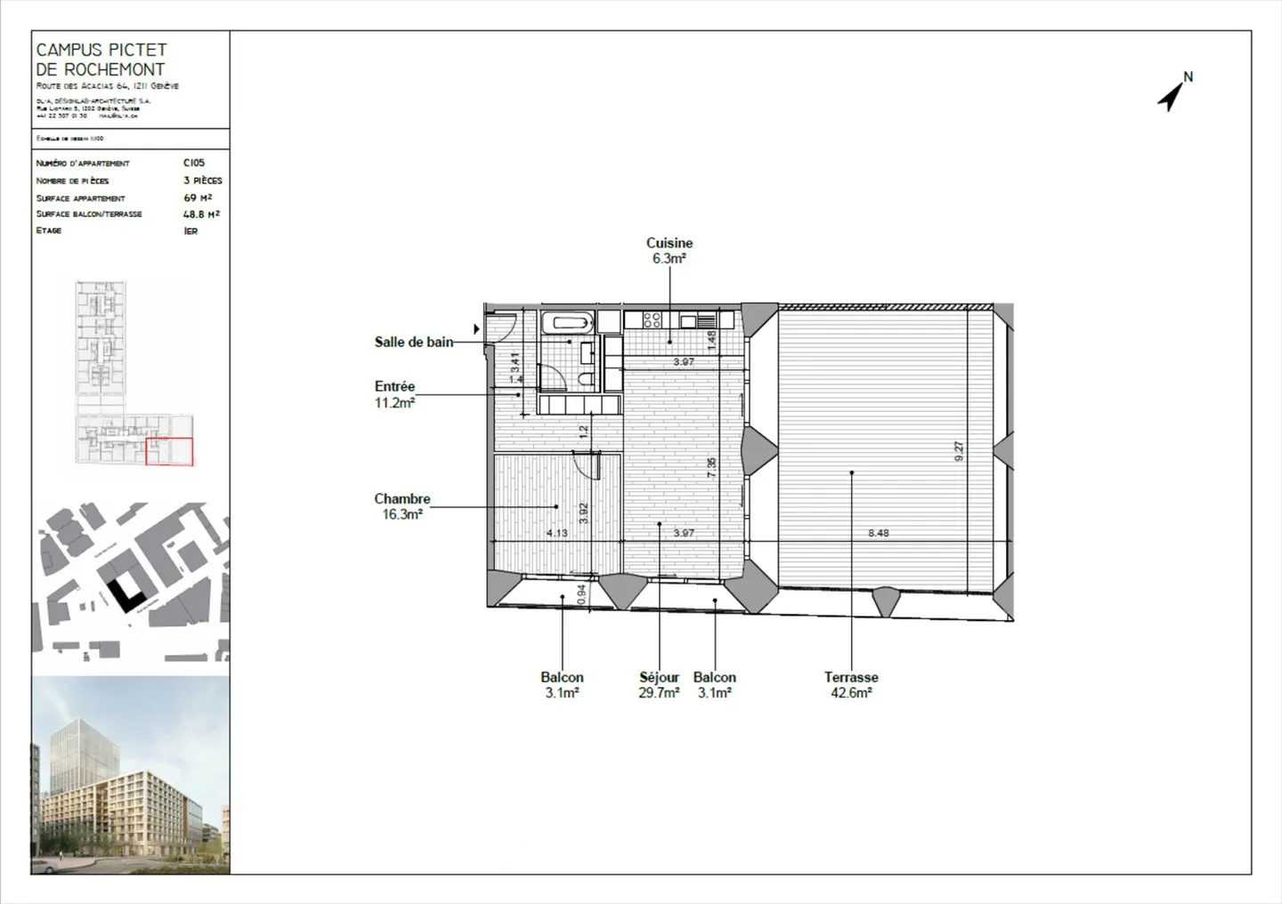 Appartamento 3 locali - Foto 4 di 4