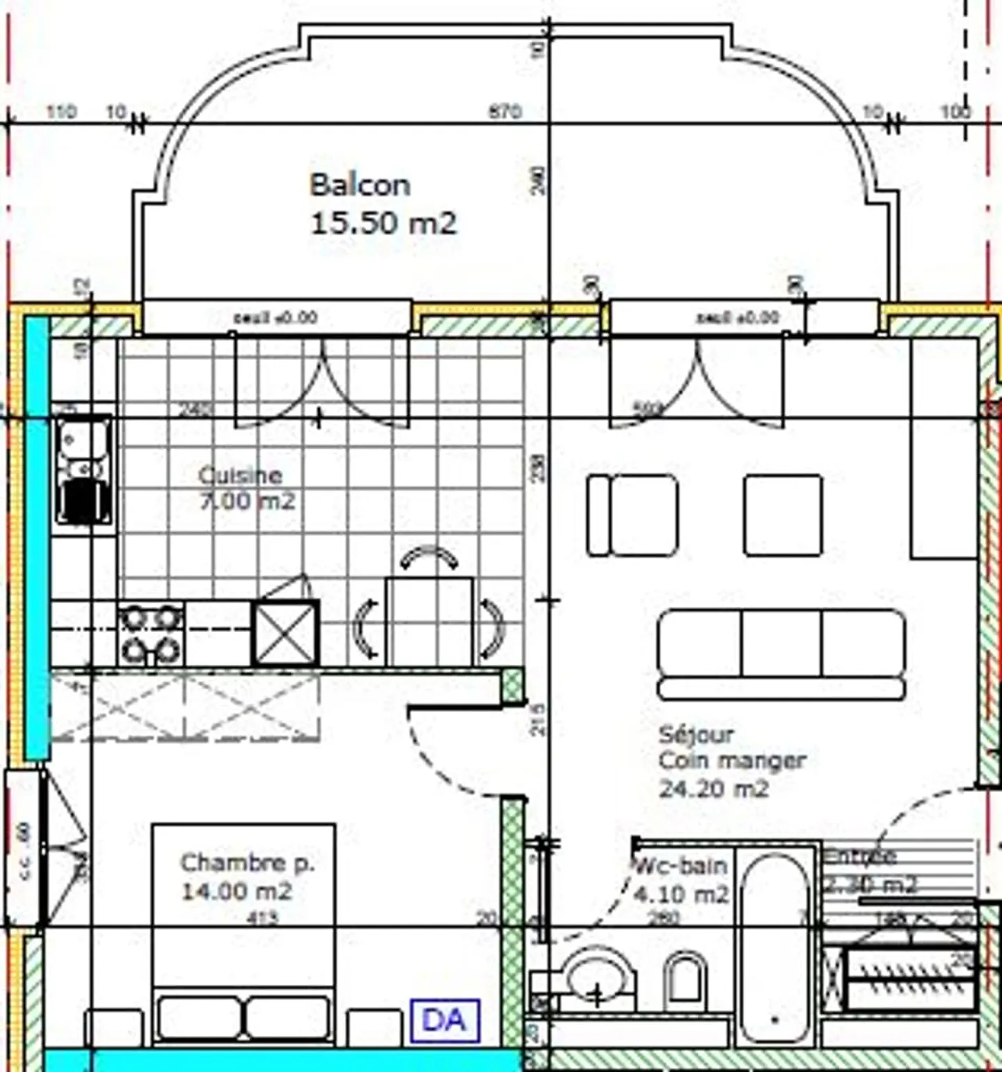 Bel appartamento con grande balcone - Foto 6 di 6