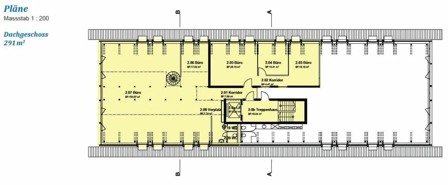 Schöne, grosszügige Büroräumlichkeiten an optimaler Lage Nähe Loryp... - Foto 19 von 20
