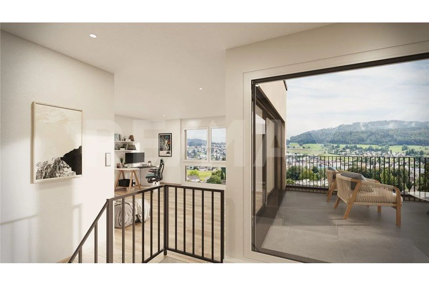 Casa unifamiliare Minergie esclusiva (Casa 3): con vista panoramica, terrazza e costruzione sostenibile - Foto 8 di 10