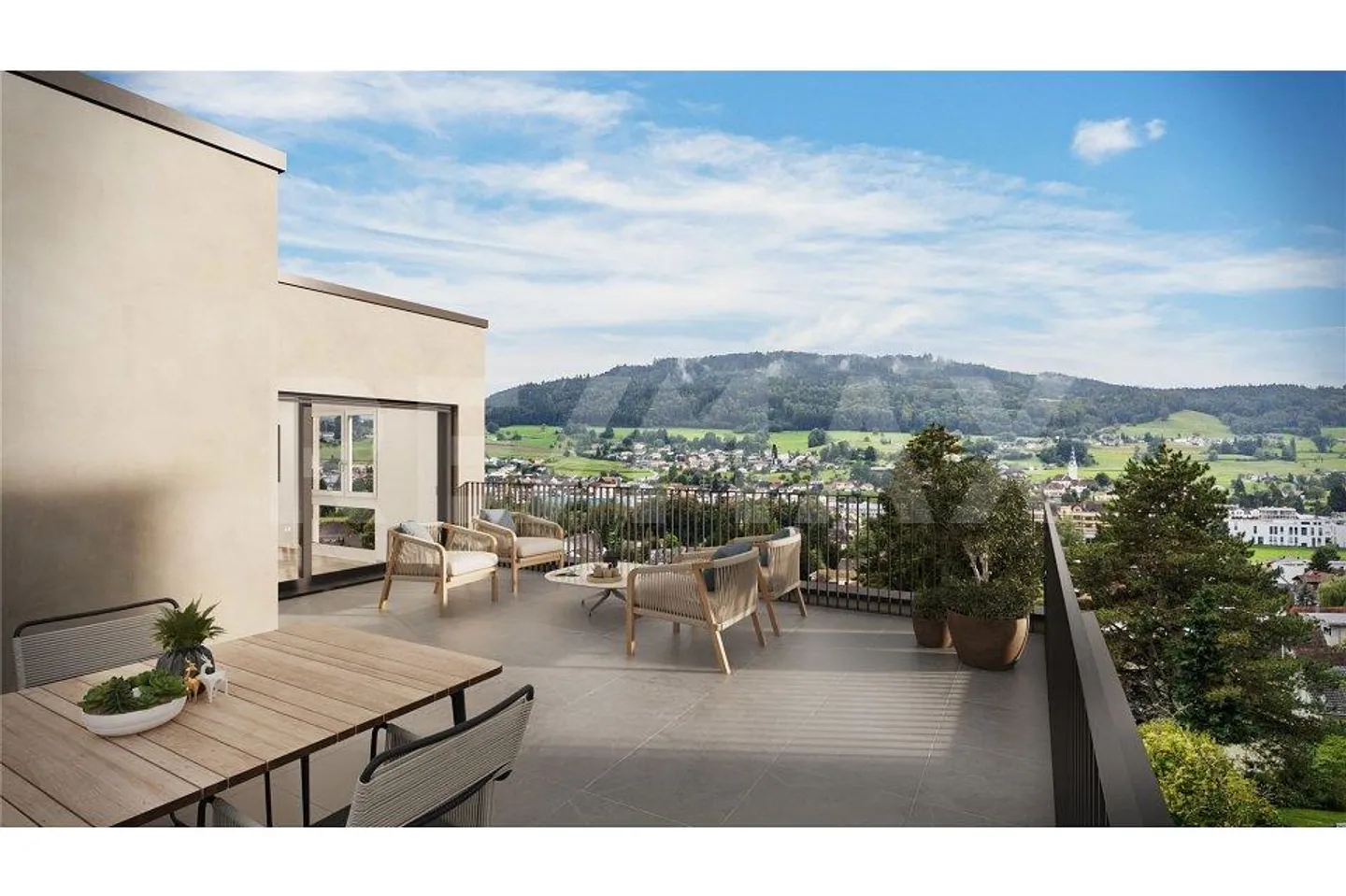 Casa unifamiliare Minergie esclusiva (Casa 3): con vista panoramica, terrazza e costruzione sostenibile - Foto 9 di 10