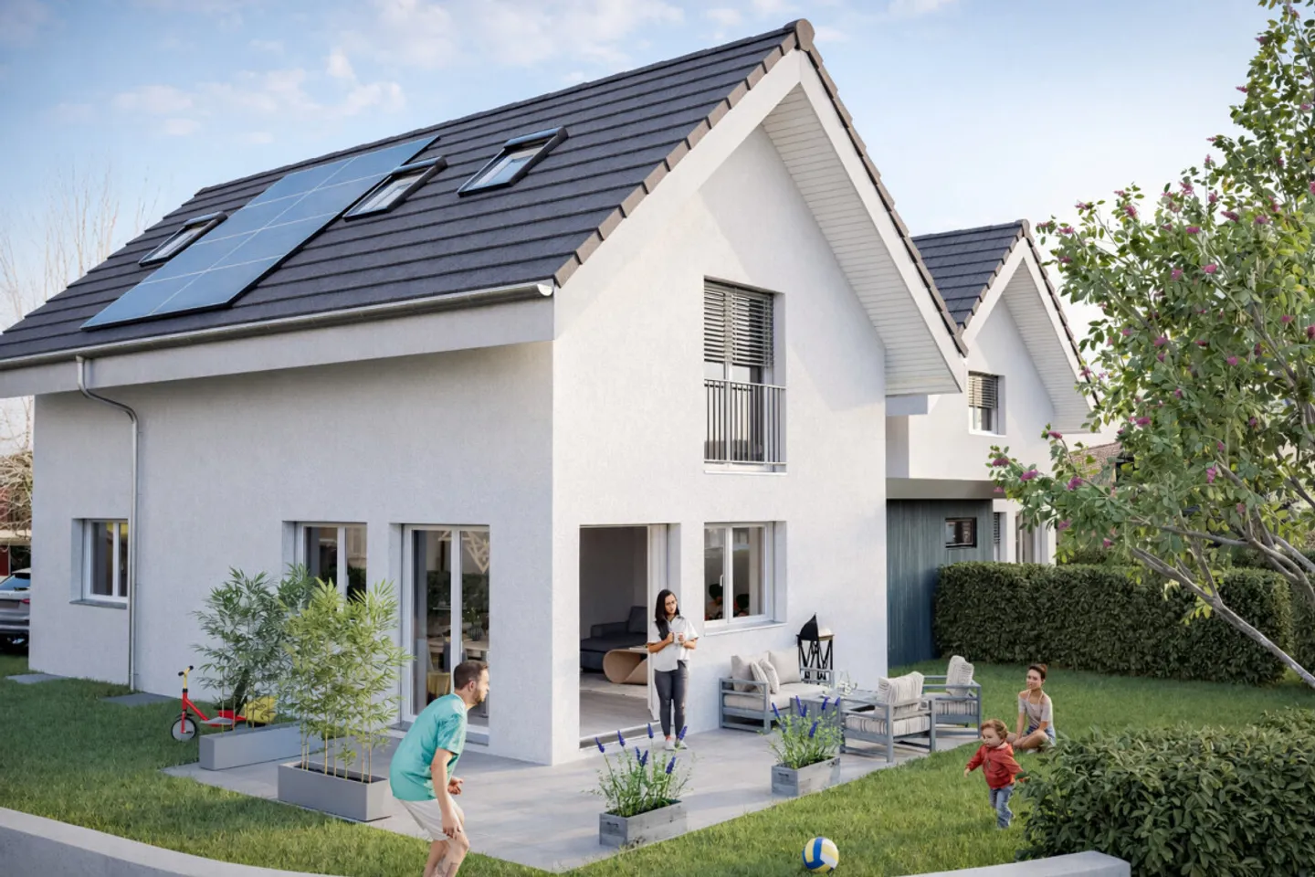 Charming Twin Villas in Le Vaud - Photo 1 of 6