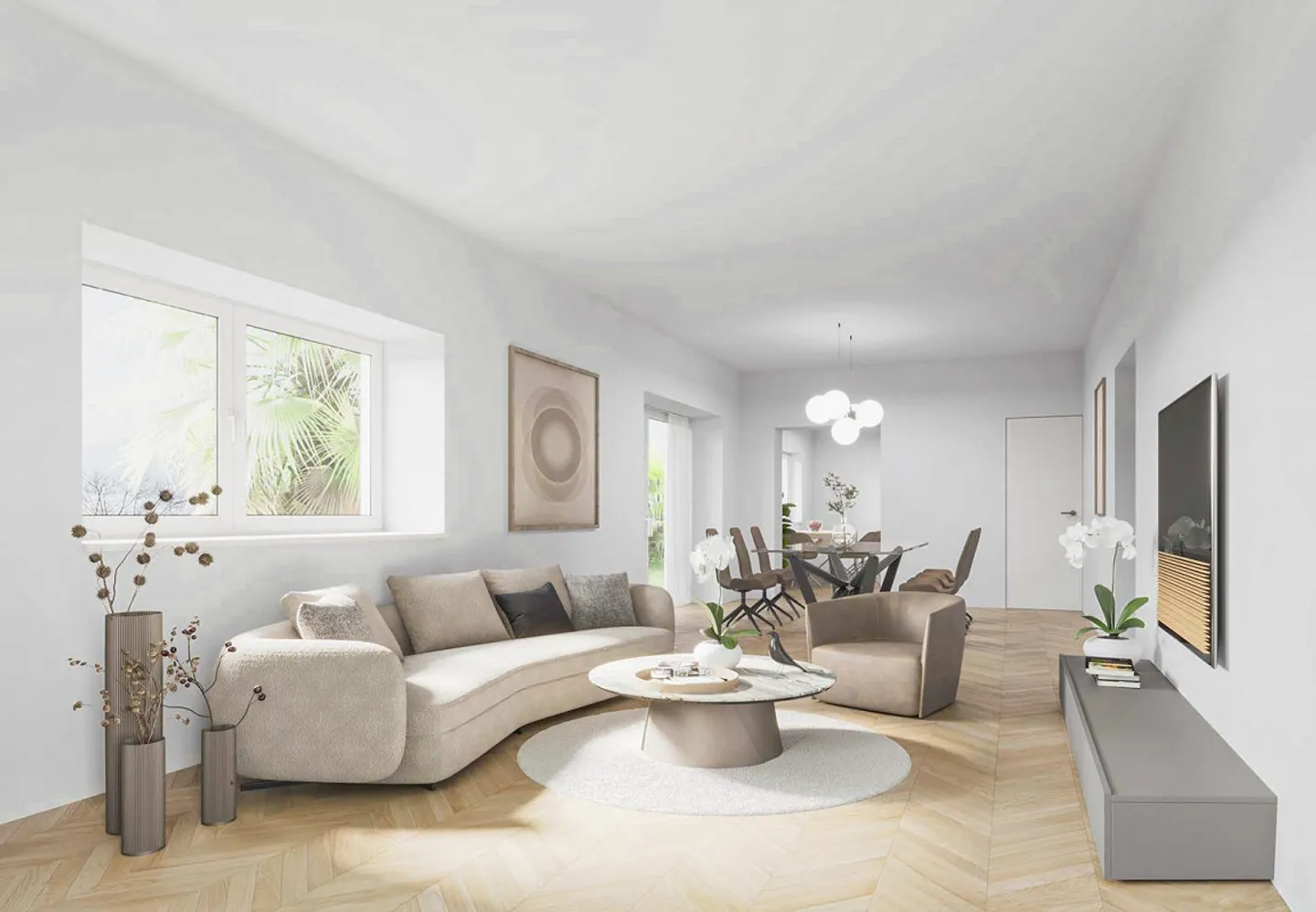 Magnifico duplex con 6,5 stanze e giardino a Castagnola - Foto 1 di 6