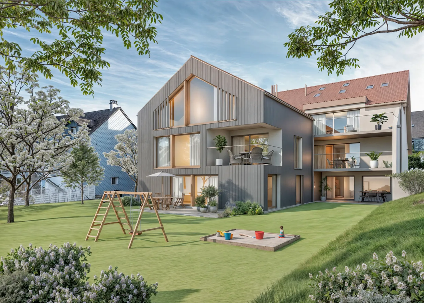 Appartements au bord du lac - Photo 1 sur 7